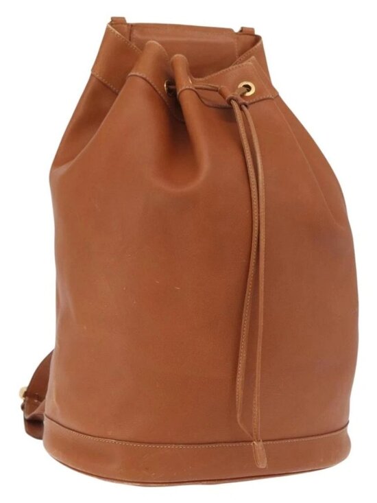 Gucci Handbags - GUCCI Bamboo Body Bag Leather Brown Gold 003 2113 0037 Auth gh1689